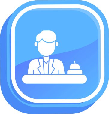 bir işletmenin vektör simgesi tasarımı