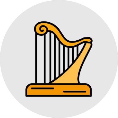 Arp. Web simgesi basit illüstrasyon