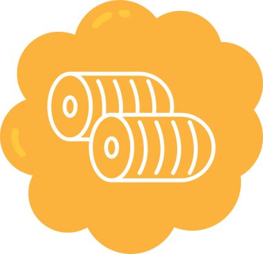 Bir köpek için çizgi film simgesinin vektör çizimi