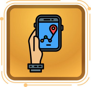 konum GPS konum simgesi