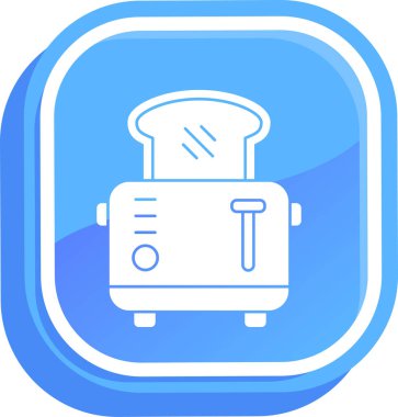 Yemek pişirmek. Web simgesi basit illüstrasyon