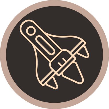 Uçak. Web simgesi basit illüstrasyon