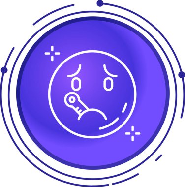 emojinin vektör illüstrasyonu