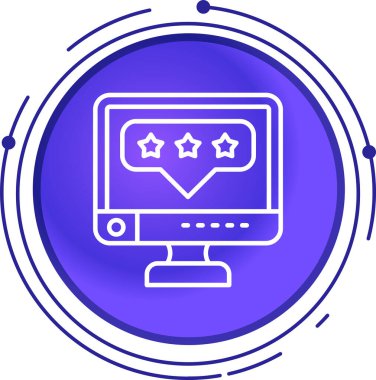 beyaz arkaplanda dizüstü bilgisayar simgesi izole edildi. Polis merkezi imzası. Renkli taslak konsepti. vektör.