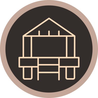 Vektör Ev simgesi illüstrasyonu