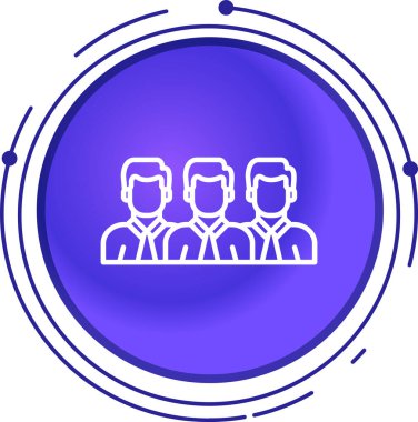 Grup simge vektör çizim