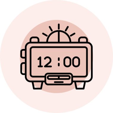 Modern b 'nin vektör illüstrasyonu eksik simgesi