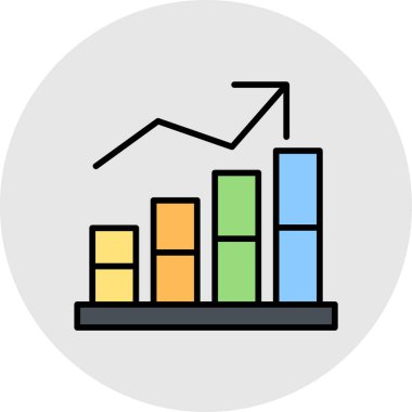 Grafik. Web simgesi basit illüstrasyon