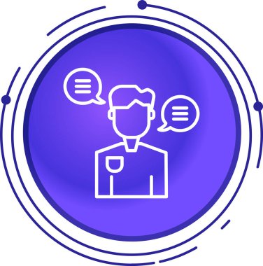 Müşteri servisi. Basit tasarım