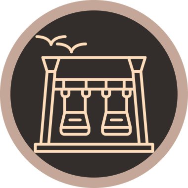 seo modern simgesinin vektör illüstrasyonu