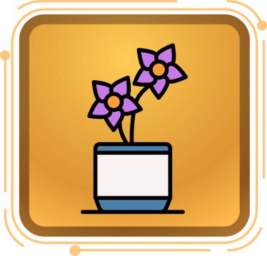 Vektör illüstrasyonu, simge ögesi biçimi