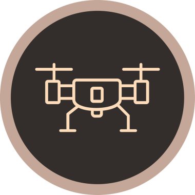 İHA. Web simgesi basit illüstrasyon