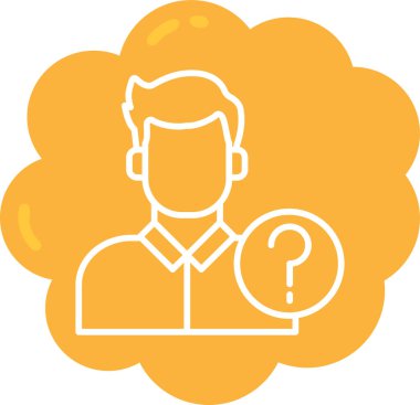 Müşteri servisi. Basit resimleme