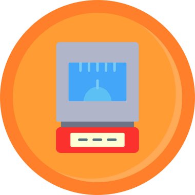 Bilgisayar. Web simgesi basit tasarım