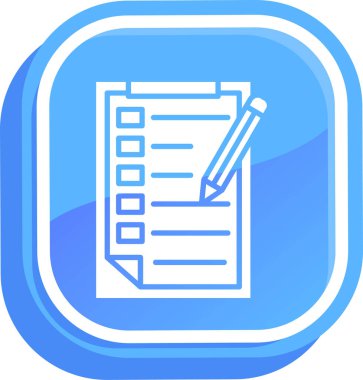 Listeli pano. Basit tasarım