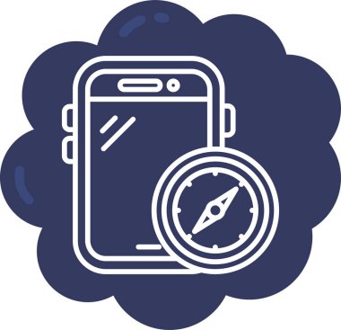 mobil simge vektör illüstrasyonu