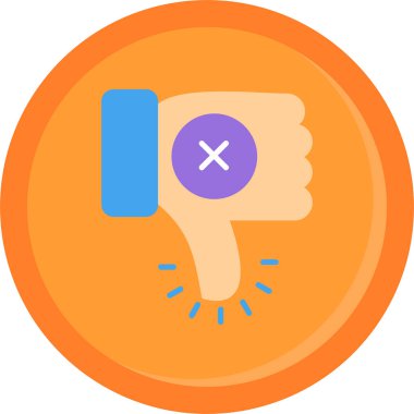 Eğil. Web simgesi basit illüstrasyon