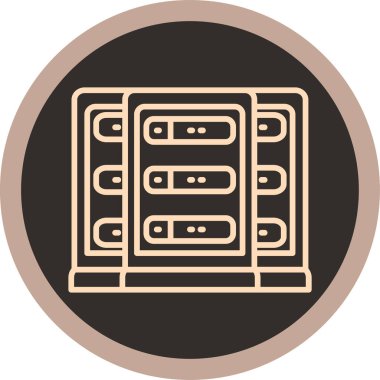 Eşsiz Çin hiyeroglifleri vektör simgesi