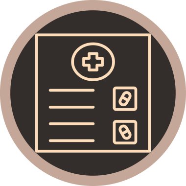 tıbbi simge vektör illüstrasyonu