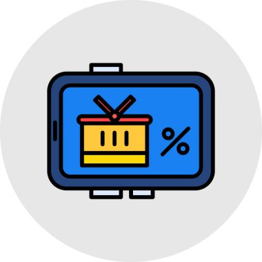 kutu simgesi vektör illüstrasyonu