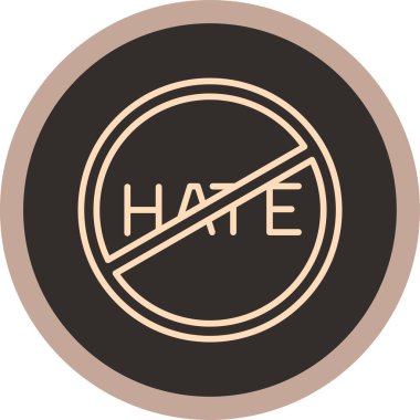 - Hayır. vektör simgesi basit resimleme