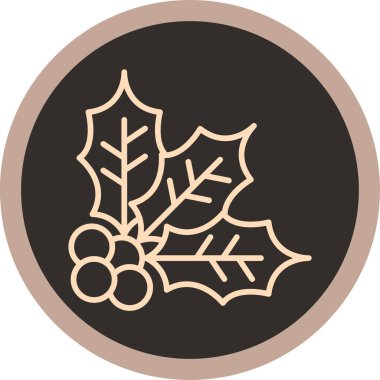 Modern b 'nin vektör illüstrasyonu yaprak simgesinden yoksun