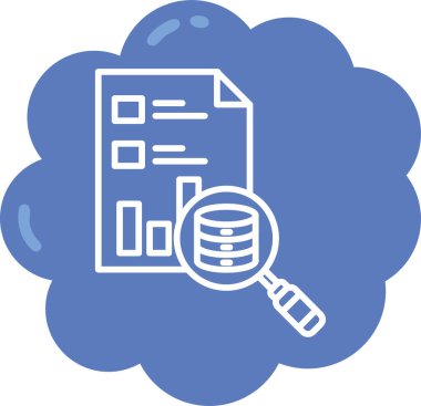 Veri Bulutu. Web simgesi