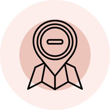 Madalya simgesi soyut arkaplanda izole edildi