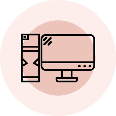 Web simgesi, vektör illüstrasyonu