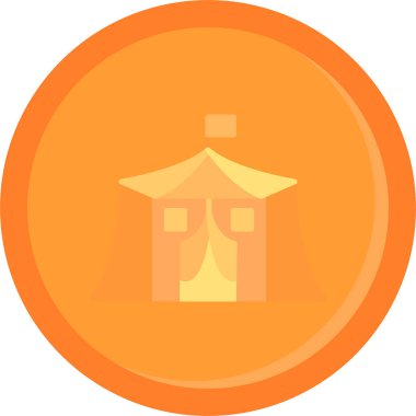 Modern ev simgesinin vektör illüstrasyonu