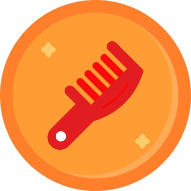 Tarak simge vektör çizim