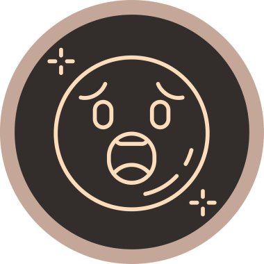 emojinin vektör illüstrasyonu