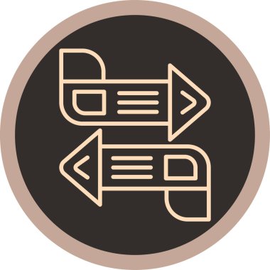 Seo simgesinin vektör illüstrasyonu