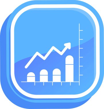 Grafik. Web simgesi basit illüstrasyon