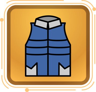 Modern simgenin vektör illüstrasyonu