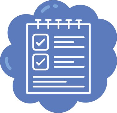 Takvim simgesinin vektör illüstrasyonu