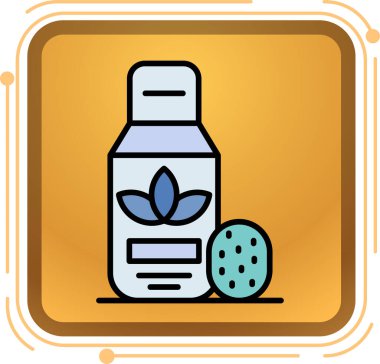 Tek izole meyve simgesinin vektör illüstrasyonu