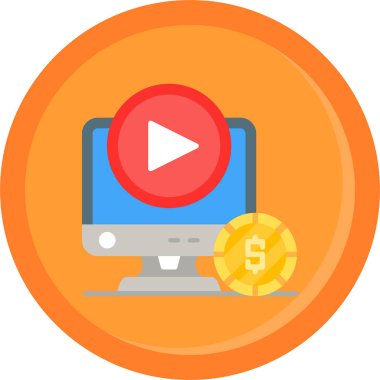 Online Pazarlama vektör simgesi