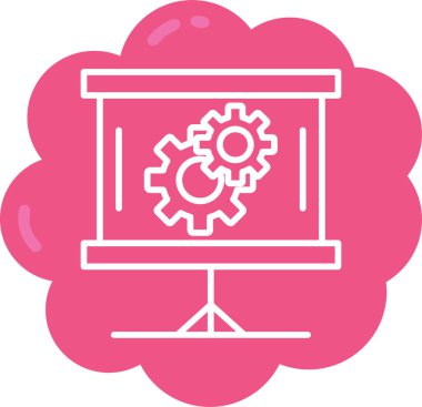 seo modern simgesinin vektör illüstrasyonu