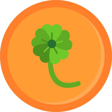 Yonca çiçek yoncası simgesi