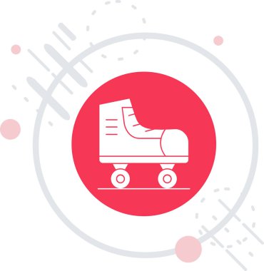 Tek bir bebek puseti simgesinin vektör çizimi