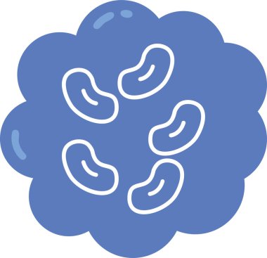 Yemek. Web simgesi basit illüstrasyon