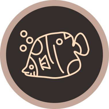 Modern simgenin vektör illüstrasyonu