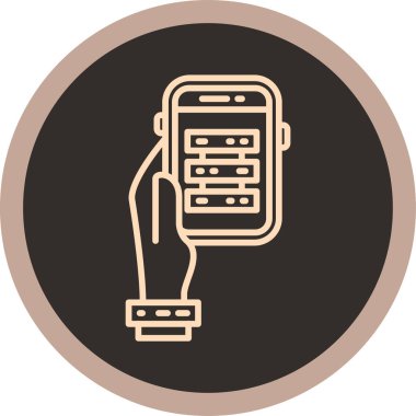 seo modern simgesinin vektör illüstrasyonu