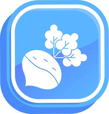 Vektör Ağacı Simgesi illüstrasyonu