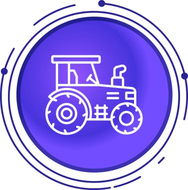 Traktör simgesi trend biçimi izole edildi