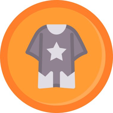 Gömlek. Web simgesi basit illüstrasyon