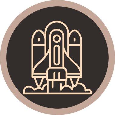 Modern simgenin vektör illüstrasyonu