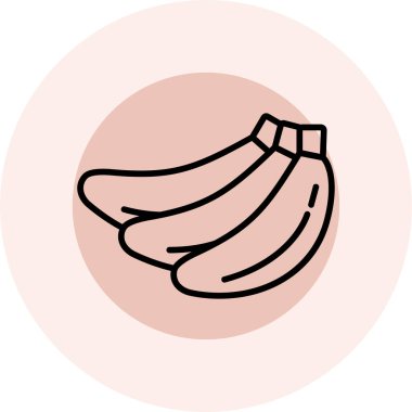 Vektör illüstrasyonu, çizgi film elemanı arkaplanı.