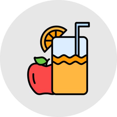 Modern simgenin vektör illüstrasyonu